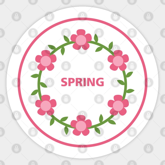 Spring Sticker by tjasarome